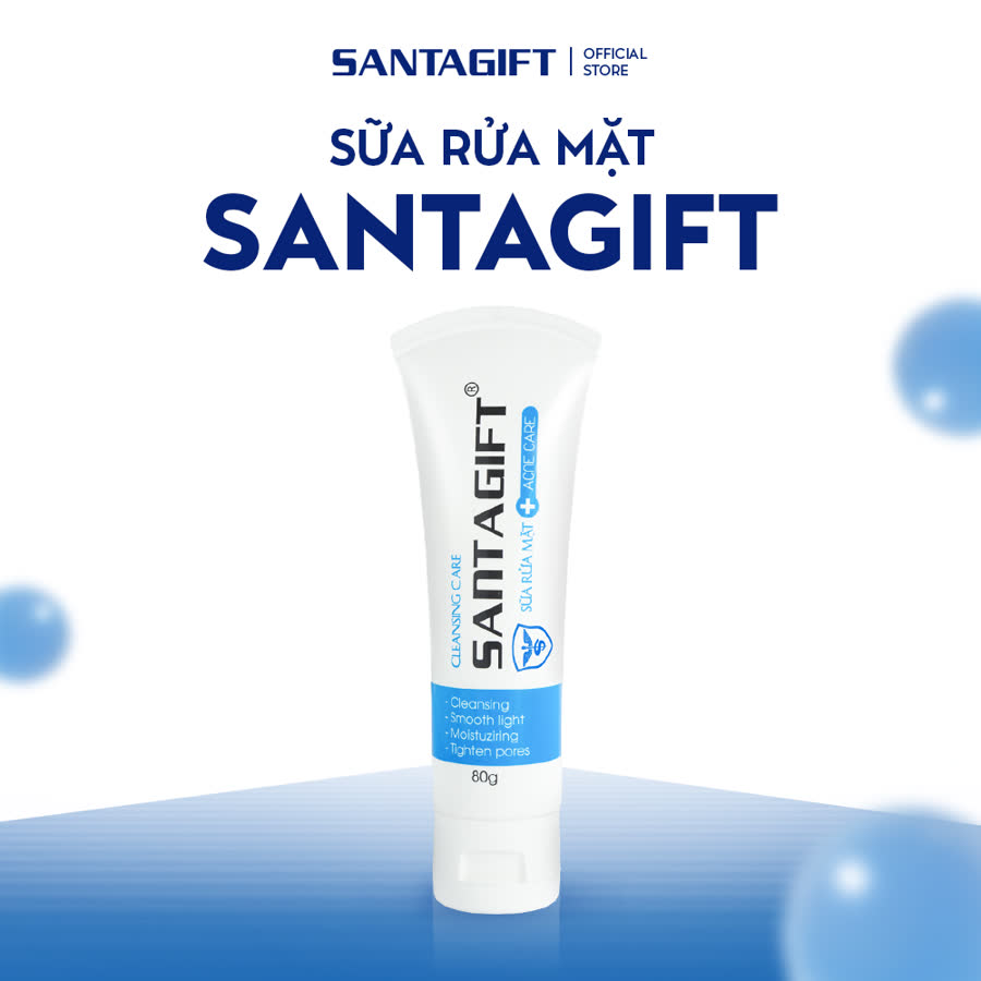 Sữa rửa mặt Gamma Santagift 80g